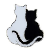 Pin "Für dich" auf Karte (zwei Katzen)