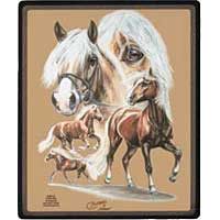 Mousepad Mauspad Haflinger Collage (Ateilier Bötzel)