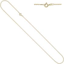 Ankerkette 585 Gelbgold 1,9 mm 42 cm Gold Kette Halskette Federring