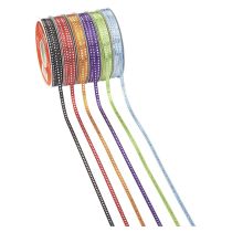 CREApop® Punkte irisierend, 6 mm Band in vielen Farben