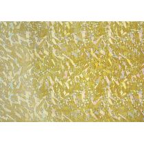 Verzierwachs, Hologramm-gold 175 x 80 x 0,5 mm