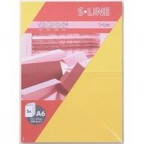 S-line A6 Karte, passendes Kuvert und Briefbogen je 5 Stück - sonnenblume
