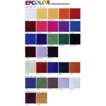 Efcolor Farbschmelzpulver, Metallic-Effekt stuktur