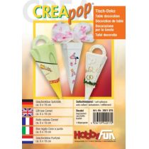 CREApop®Geschenkbox Spitztüte 19x6cm