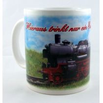 Tasse  Eisenbahnliebhaber Kaffeetasse Kaffeebecher Porzellan