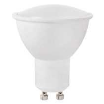 LED-Strahler GU10, 9W, 820 lm, warmweiß, Milchglas