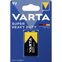 E-Block Batterie VARTA "Super Heavy Duty", Zink-Kohle, 6F22, 9V