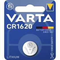 Lithium-Knopfzelle "Electronics" VARTA, CR1620, 70mAh, 3V, 1er-Blister