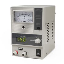 Labornetzgerät McPower "LBN-1501", 0-15V, 0-1A, 15 Watt, 5V USB