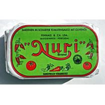 Nuri Brand Sardinen in scharfer Tomatensauce 125g