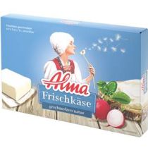 Alma Frischkäse Natur 65% Fett 120 g