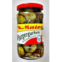 Maier Burgergurken süß-würzig 185g