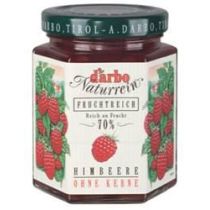 Darbo  Naturrein Fruchtaufstrich Himbeer 70 % Frucht 200g