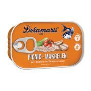 Delamaris Makrelen in Gemüse, Picnic 125g