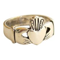 Gemshine - Damen - Ring - 925 Silber - Claddagh, Ringgröße:54 (17.2)