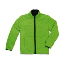 Active Teddy Fleece Jacket Men Kiwi Green XL