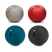 Sitzball Stoff verschiedene Farben Design Gymnastikball ergonomisches gesundes Sitzen Ball Drehstuhl