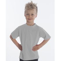 SNAP T-Shirt Basic-Line Kids, Gr. 128, Farbe Asche