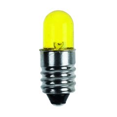 Leuchtdiode gelb E10 Fassung (8mm)