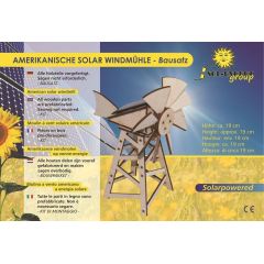 SOL-EXPERT Amerikanische Windmühle