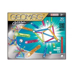 Geomag Color Glitter 30, Magnetkonstruktionsset