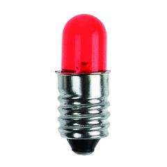 Leuchtdiode rot E10 Fassung (8mm)