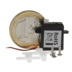 Mikro-Servo S18JST, 1.8 Gramm - Einer der kleinsten Servos der Welt!