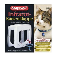 Karlie STAYWELL 500, Infrarot-Katzenklappe - Weiß