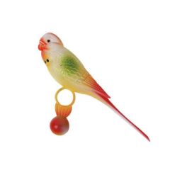 Karlie Flamingo Vogelspielzeug Sittich auf Ring - 14 cm