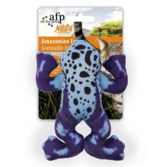 All for Paws Natural Instincts Amazonian Frog Katzenspielzeug