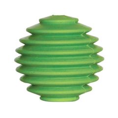 DOGIT JAWZ Gummispielzeug Ball mit Rillen - Grün