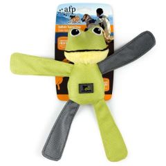 All for Paws Outdoor Dog Ballistic Tugger Frog