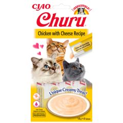 Inaba Churu Cat Püree Huhn & Käse 4 x 14g