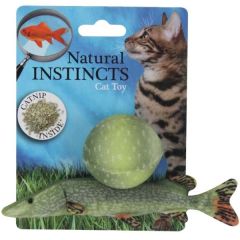 All for Paws Natural Instincts Fisch mit Ball