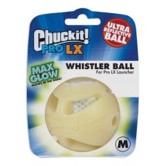 Chuckit Pro LX Whistler Ball mit Pfeifgeräusch - 6 cm