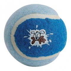 ROGZ MOLECULE Welpen-Tennisball, 4,9 cm - hellblau