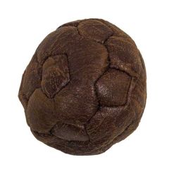 Vintage Flat Soccer Ball - Groß