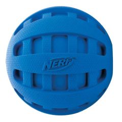 NERF DOG Squeak Checker Ball - Medium