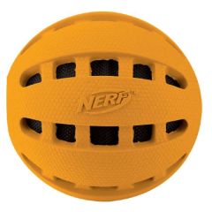 NERF DOG Crunchable Squeak Checker Ball - Small