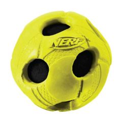 NERF DOG Wrapped Bash Ball (gummiummantelt) - M=6,4 cm