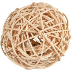Trixie Weidenball mit Schelle - 4 cm
