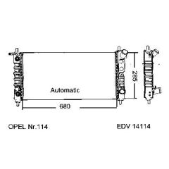 NEU + Kühler Chevrolet Celta 1.0 / 1.2 Automatic / Klimaanlage - 9.xx - 8.xx - Chevrolet Prisma 1.0 / 1.2 Auto