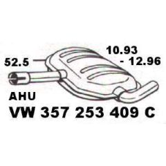 NEU + Mittelschalldämpfer VW Passat 35i / B4 1.8 - VAG / VW / Audi 9.88 - 8.96 - Vor - Schalldämpfer Abgasanla