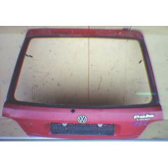 Heckklappe VW Polo 86C .2 / Coupe gambia rot vorgesehen für Dachspoiler - VAG / VW / Audi 9.90 - 8.94 - origin