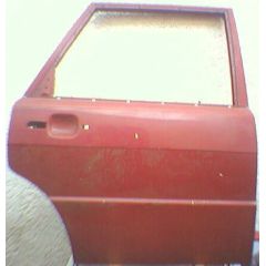 Tür Audi 80 / 90 81 / 85 / Q 4T / HR gambia rot - 9.78 - 8.86 - gebraucht