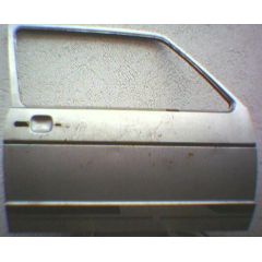 Tür VW Golf 1 / Jetta 1 16 / 17 .2 2 / 3T / R silber - 9.77 - 8.83 - gebraucht