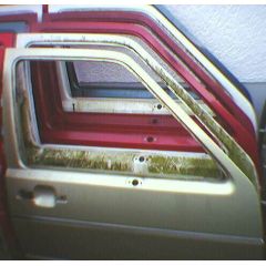 Tür VW Golf 2 / Jetta 2 19 .1 4 / 5T / VR gold grün met. - 9.83 - 8.87 - gebraucht