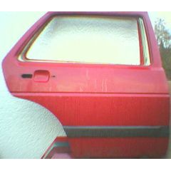 Tür VW Golf 2 / Jetta 2 19 4 / 5T / HR burgunder rot - 9.83 - 8.91 - gebraucht