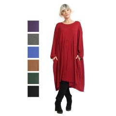 AKH Fashion Tunika-Kleider tolle Farben große Größen