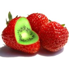 Kiwi-Erdbeere-Samen, 1 Tasche Kiwi-Erdbeere Seed Rustic Hohe Keimungrate Leichte Non-GMO Garten Samen für Idea